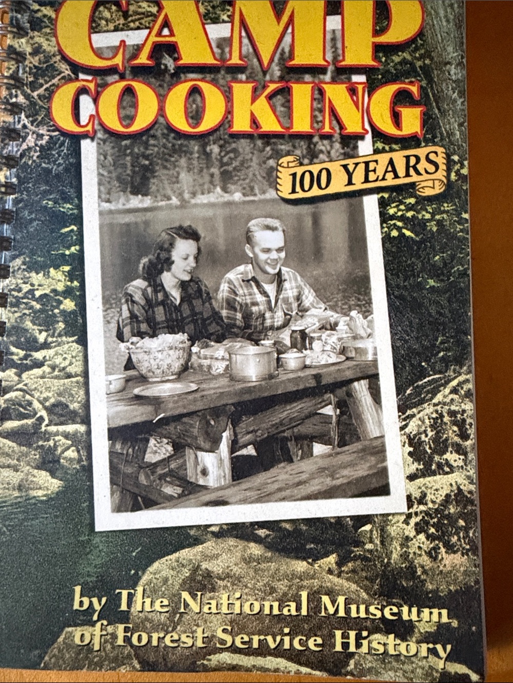 Camp Cooking Cookbook - Green Cover by